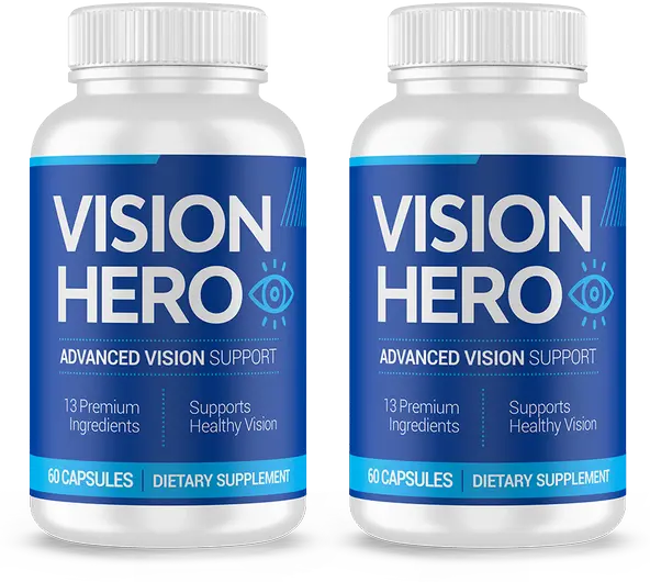 Two bottles of Vision Hero, 60-day supply
